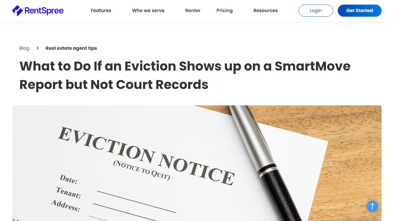 What to Do If an Eviction Shows up on a SmartMove Report ... - RentSpree